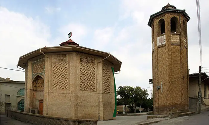 معماری آجری امامزاده نور گرگان 5646