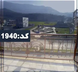 تراس با ویو محوطه سازی شده خانه ویلایی در علی آباد کتول 265589744546