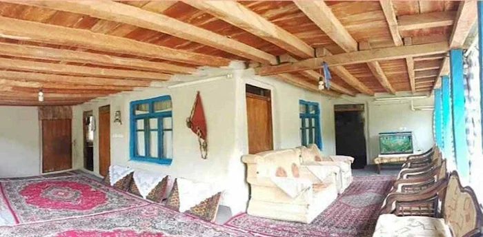 هتل جهانگردی چوبی بهرام روستای زیارت گرگان 444854555